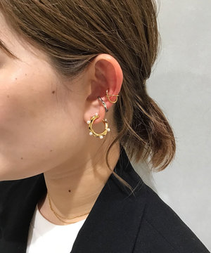 Circle Earring×Ear cuffs