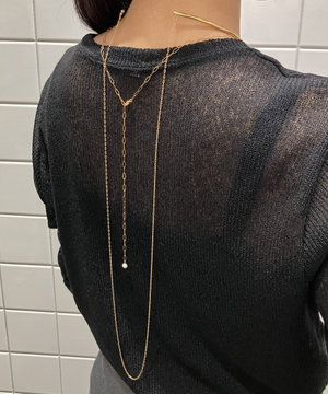 パール ロングネックレス（069694-069695） ｜ women