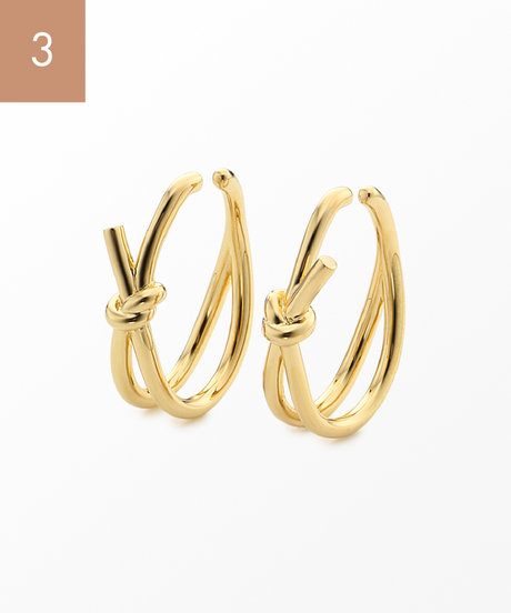 イヤリング ノット