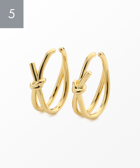 イヤリング ノット