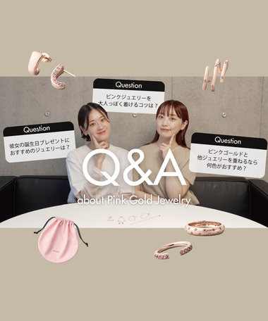 Youtube｜【お悩み解決】ピンクゴールドジュエリーの【Q＆A】